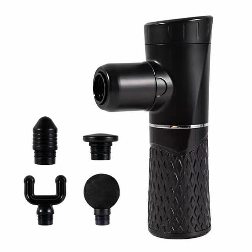 Mini 32 Gears Electric LCD Massage Gun with 4 Head