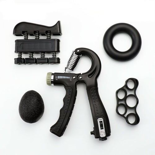 FitnessLago Adjustable Count Hand Grip Set